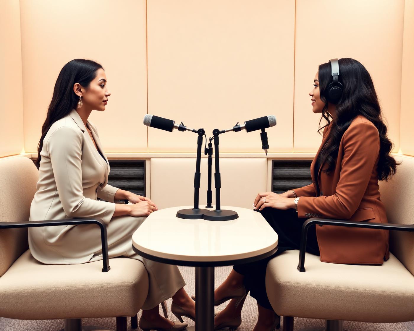 Podcast & Founder Interview Rooms